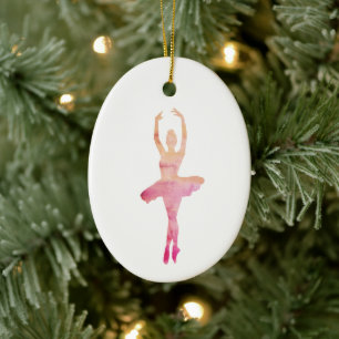 Décoration En Céramique Illustration Nutcracker Noël Ballerina