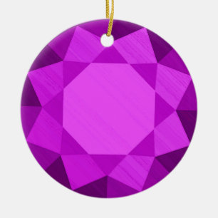 Décoration En Céramique Image graphique Amethyst Gemstone / Jewel