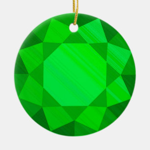 Décoration En Céramique Image graphique Emerald Gemstone / Jewel