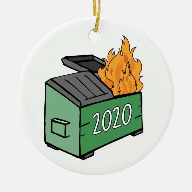 Décoration En Céramique Incendie de 2020 (Devant)