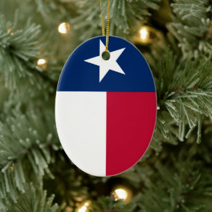 Décoration En Céramique Indicateur Texas (vertical)