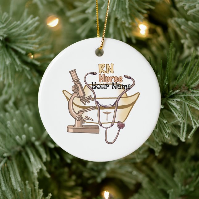 Décoration En Céramique infirmière de la RN cool (Arbre)