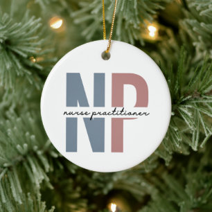 Décoration En Céramique Infirmière Praticien NP cadeaux d'appréciation