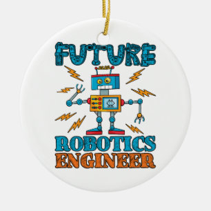 Décoration En Céramique Ingénieur en robotique futur
