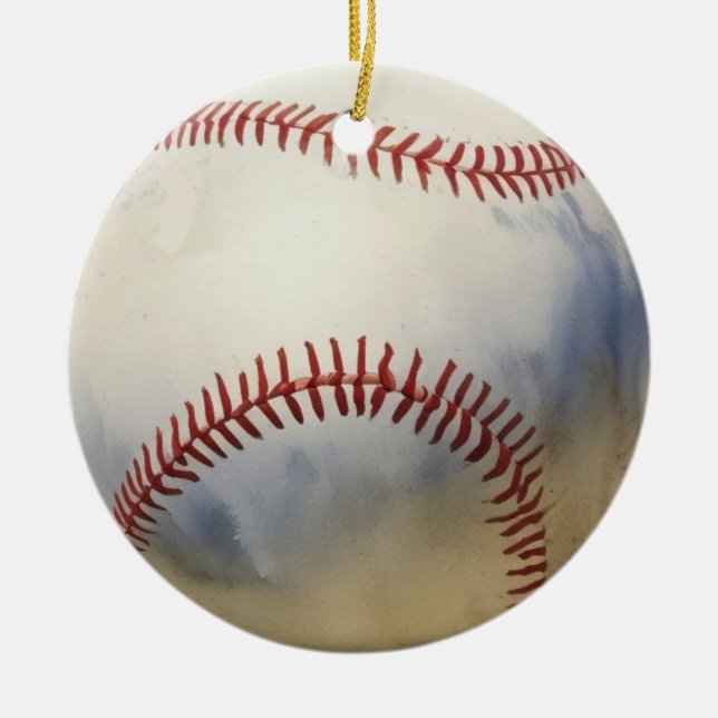 Décoration En Céramique Inspiration baseball (Devant)