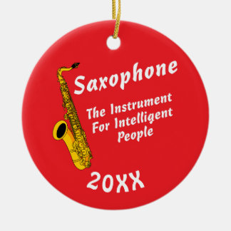 Décoration En Céramique Intelligent Saxophone