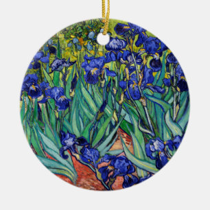 Décoration En Céramique Irises par Vincent van Gogh
