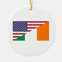 Irlandais American Pride États-Unis Irlande Drapea