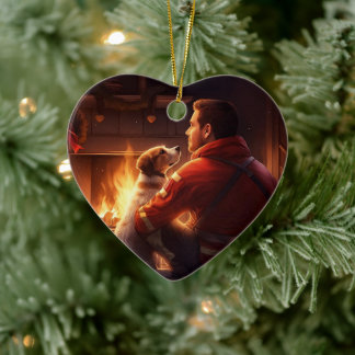 Décoration En Céramique Jack Russell Terrier Fireman, Chiot, Amoureux des 