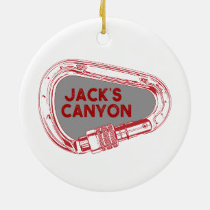 Décoration En Céramique Jack's Canyon Escalade Carabiner