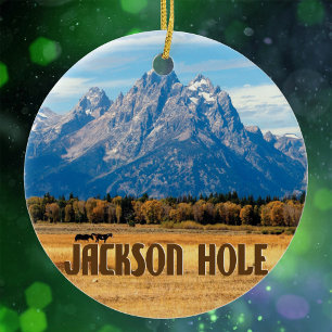 Décoration En Céramique Jackson Hole Wyoming
