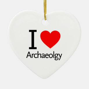 Décoration En Céramique J'aime l'archéologie