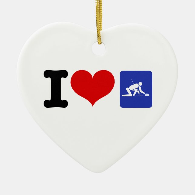 Décoration En Céramique J'aime me courber (Devant)