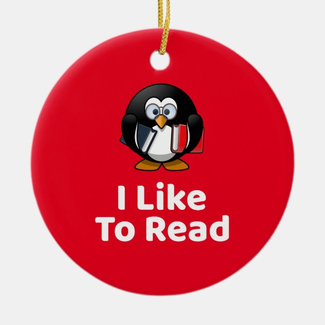 Décoration En Céramique J'Aimerais Lire (Devant)