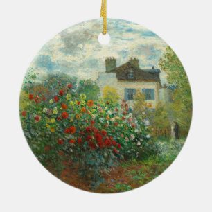 Décoration En Céramique Jardin des artistes de Monet dans Peinture d'Argen