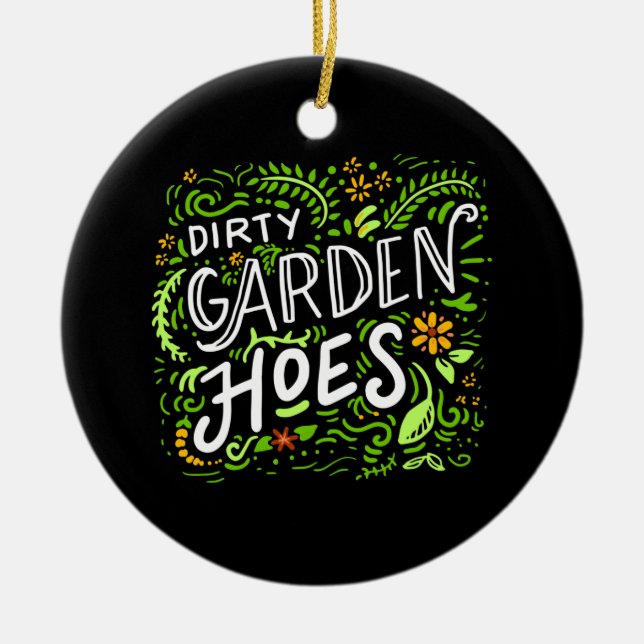 Décoration En Céramique Jardinage - Chaussures De Jardin Sale. (Devant)