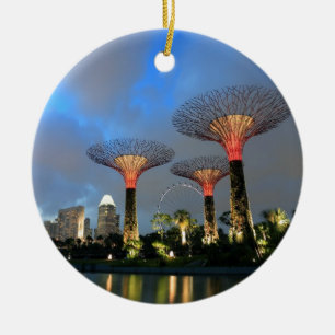 Décoration En Céramique Jardins de la baie Singapore Supertree Grove