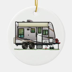 Décoration En Céramique Jayco Trailer RV heureux camper