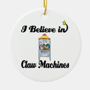 Décoration En Céramique je crois aux machines à griffes