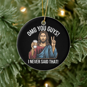 Décoration En Céramique Je N'Ai Jamais Dit Ça.