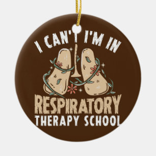 Décoration En Céramique Je ne peux pas être à l'école de thérapie respirat