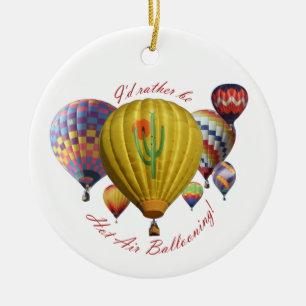 Décoration En Céramique Je Préférerais Être L'Ornement De Ballooning