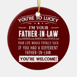 Décoration En Céramique Je suis votre père en droit Don pour son en droit