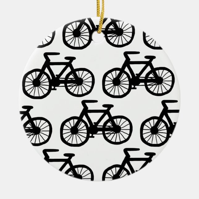 Décoration En Céramique Je veux monter ma bicyclette (Devant)