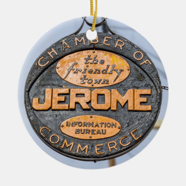 Décoration En Céramique Jérôme, Arizona (Devant)