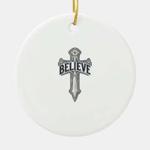 Décoration En Céramique Jésus-Christ Ancre de Mon Âme Chemise Chrétienne