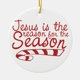 Décoration En Céramique Jésus est la raison de la saison
