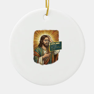 Décoration En Céramique Jésus pleurant Erreur de syntaxe Codage Programmeu