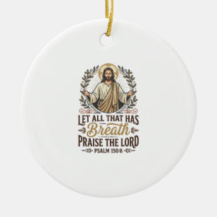 Décoration En Céramique Jésus T-shirt graphique de culte acoustique Folk I