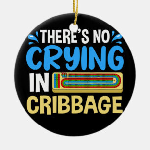 Décoration En Céramique Jeu de carte de lecteur de carte de cribbage Règl