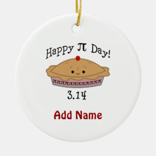 Décoration En Céramique Joli Joyeux Pi Day !