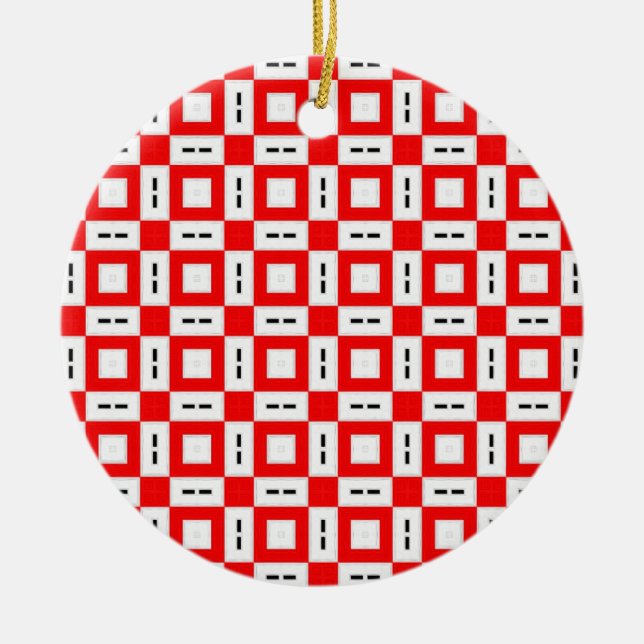 Décoration En Céramique Joli Motif 06 (Devant)