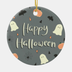 Décoration En Céramique Jolie et Éffrayante Halloween