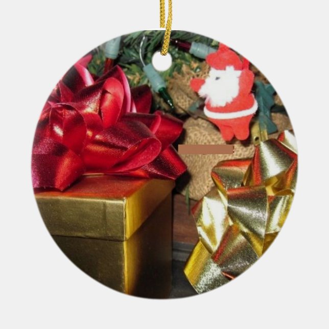 Décoration En Céramique Jote Little Père Noël & Cadeaux (Devant)