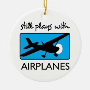 Décoration En Céramique Joue Toujours Avec Des Avions