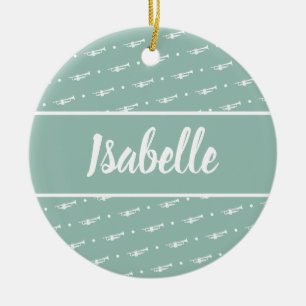 Décoration En Céramique Joueur de trompette Musicien Cadeau personnalisé v