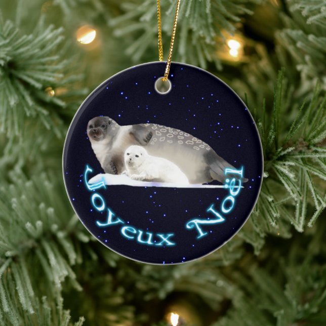 Décoration En Céramique Joyeux Noё l - Sceau annelé (Arbre)
