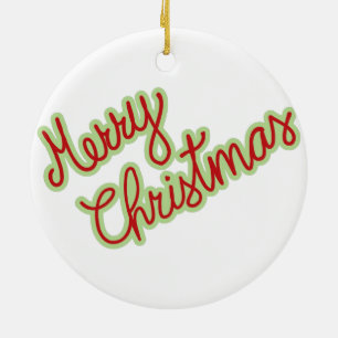 Décoration En Céramique Joyeux Noël