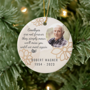 Décoration En Céramique Jusqu'à ce que nous nous rencontrions à nouveau l'