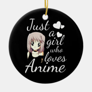 Décoration En Céramique juste une fille qui aime anime cosplay de mignonet