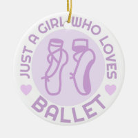Juste une fille qui aime le ballet, cadeau pour la