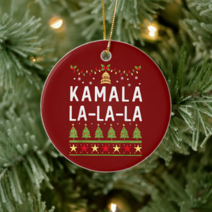 Décoration En Céramique Kamala La La La Funny Harris Noël laid