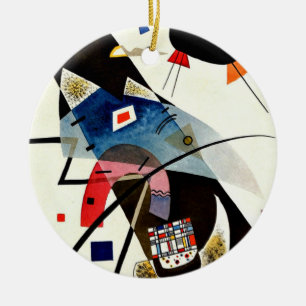 Décoration En Céramique Kandinsky - Deux Zones Noires,
