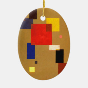 Décoration En Céramique Kandinsky Treize Rectangles peinture Abstraite