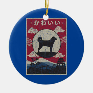 Décoration En Céramique Karelian Ours Japonais Design Kawaii Chien Maman P