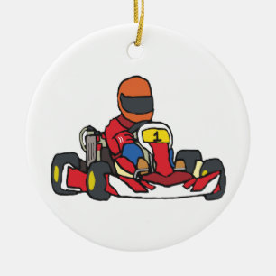 Décoration En Céramique Karting